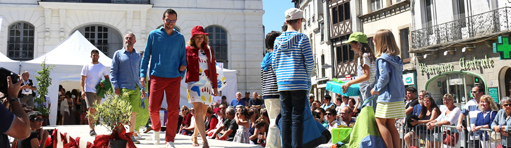Collection printemps-été défilé mode Auray