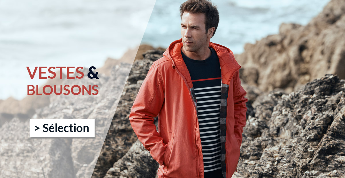 Selection vestes hiver homme