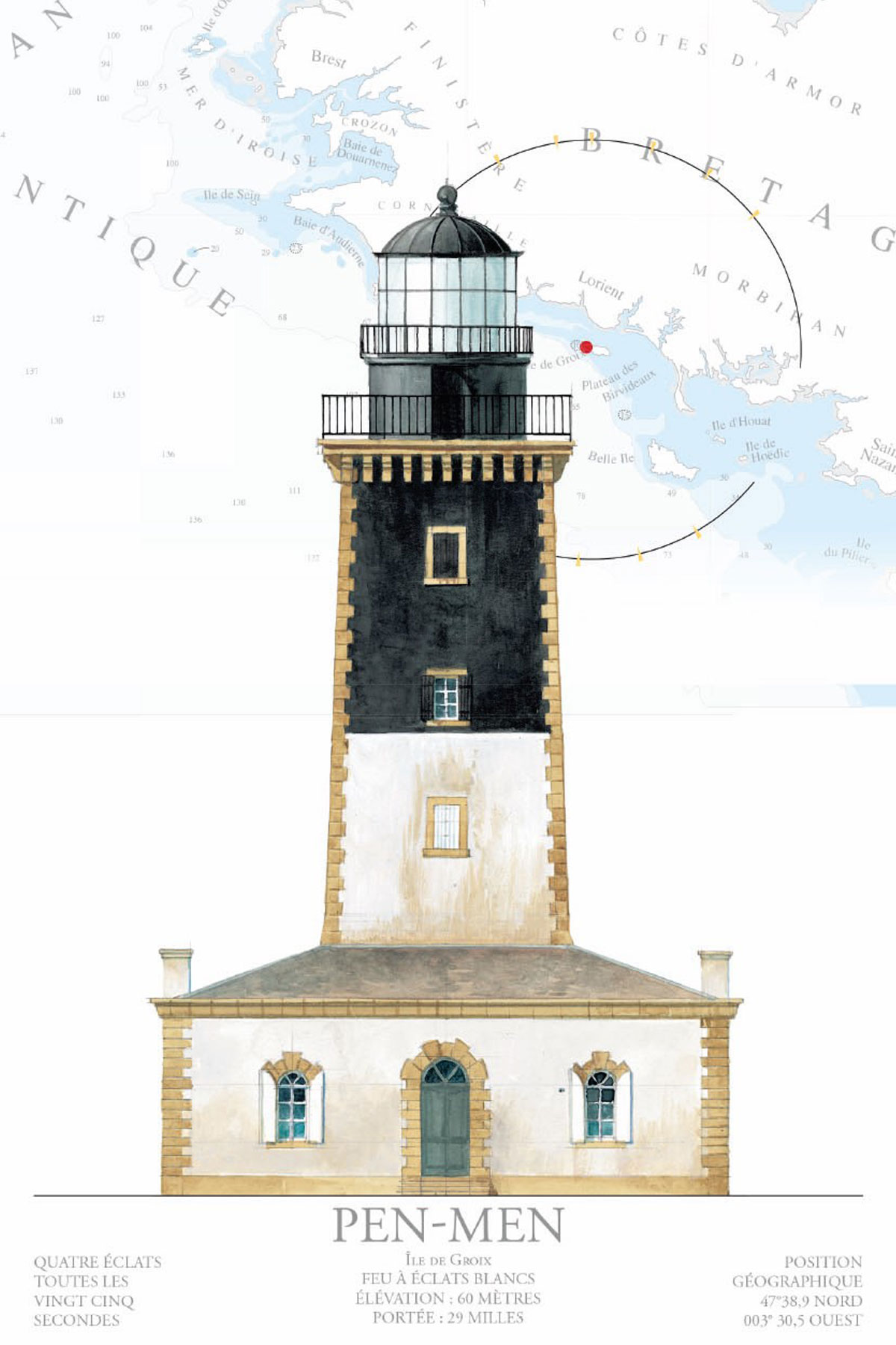 - - Serviette PENMEN PHARE