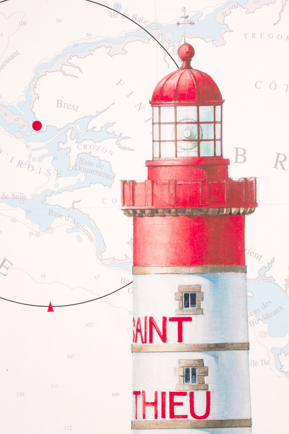 - PHARE ST MATHIEU Serviette de plage