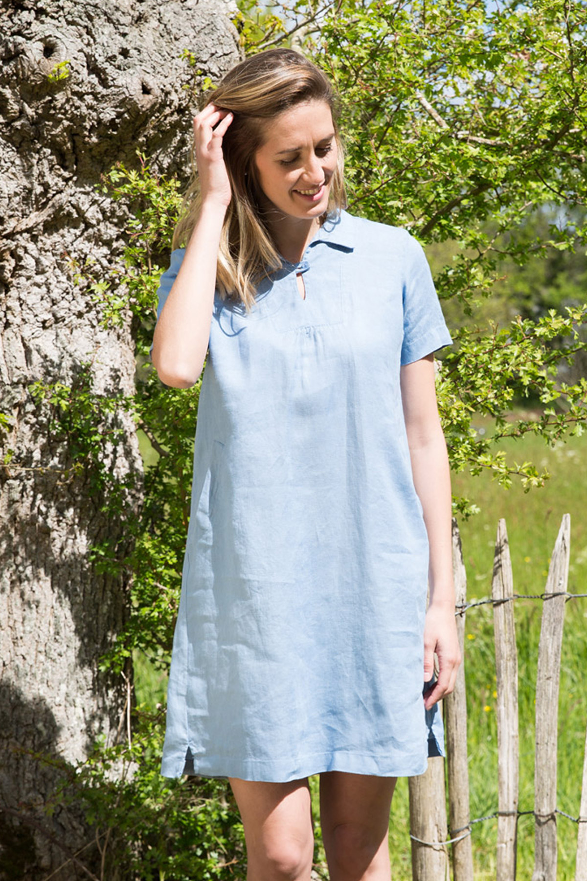 Robe en lin GRAZIA