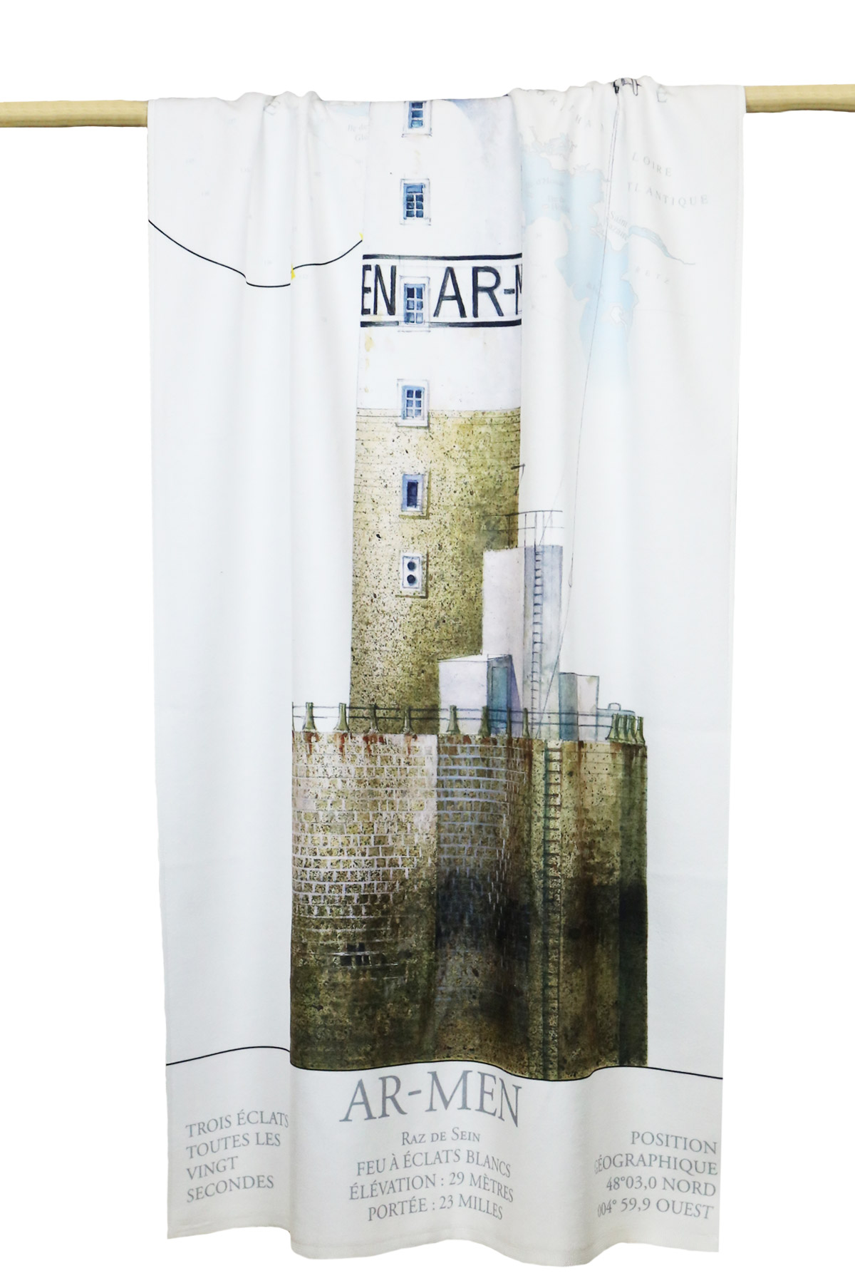 - PHARE ARMEN Serviette de plage
